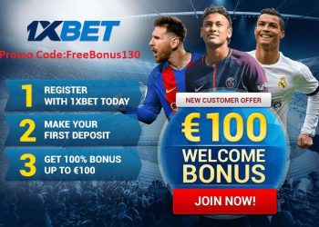 1xBet Promo Code – Bonus: 200% up to €/$ 130